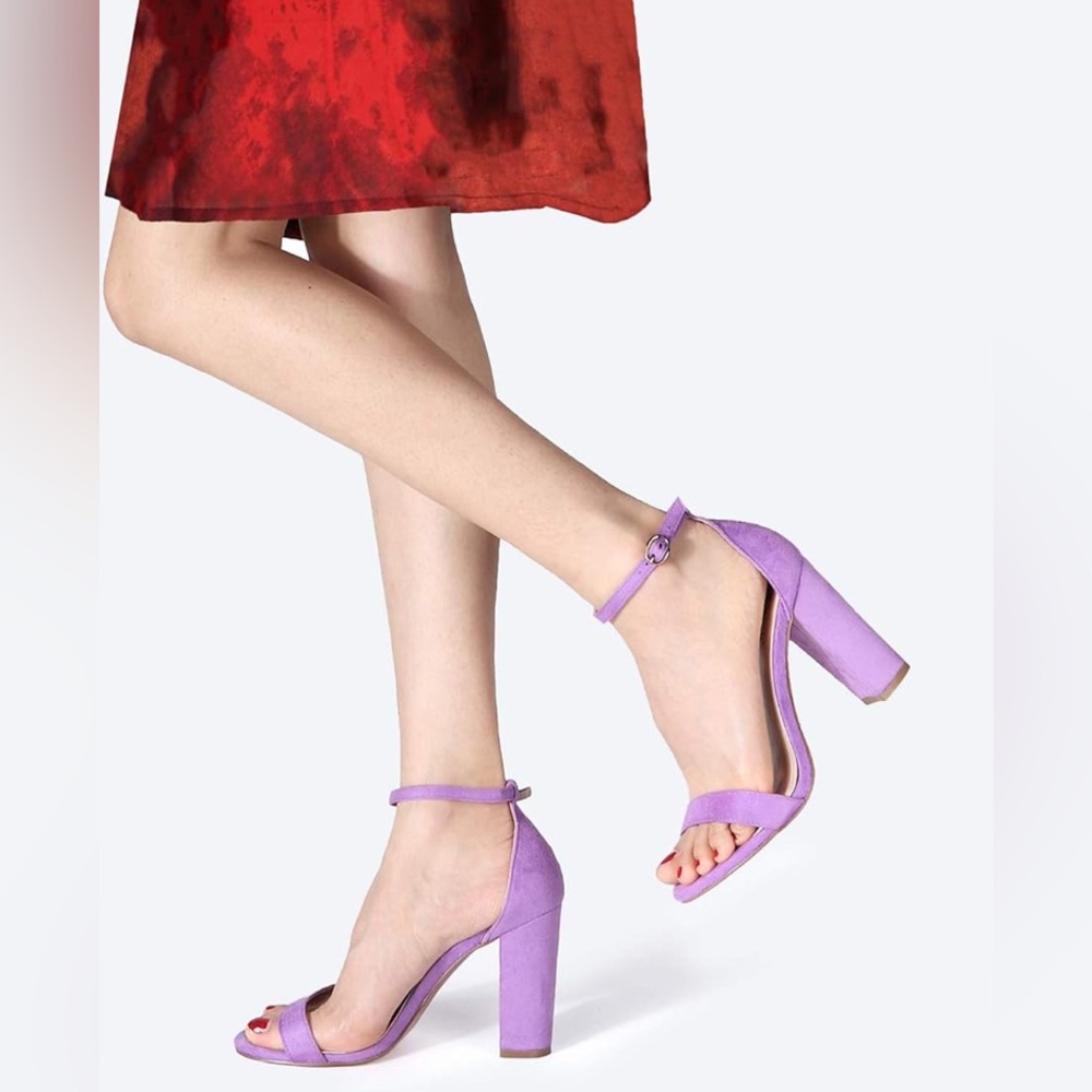Block Heel Sandals. Size 8.5